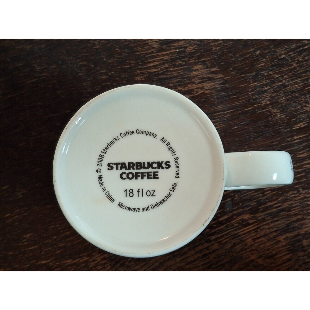 Starbucks Blue and White Cincinnati Mug - Picture 4 of 4